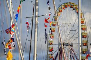 2016 FOS - Bunting & ferris wheel photo copyright Saltwater Images taken at  and featuring the  class