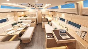 Bavaria C57 Interior photo copyright Bavaria Yachtbau taken at  and featuring the  class