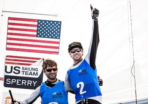 Stu McNay and Dave Hughes (USA) - Sailing World Cup Miami photo copyright Pedro Martinez / Sailing Energy / World Sailing taken at  and featuring the  class