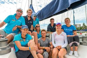 White Onyx crew - Festival of Sails 2017 photo copyright LaFoto taken at  and featuring the  class