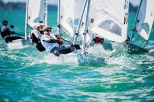  Charlie Buckingham (Newport Beach, Calif.), Men’s Laser - World Cup Series Miami 2017 photo copyright Jen Edney / US Sailing Team taken at  and featuring the  class
