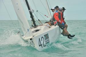 Tim Healy and team practicing today - photo Quantum Key West Race Week photo copyright PhotoBoat.com taken at  and featuring the  class