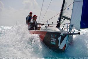 The Flying Tiger Hogfish Racing was flying today - Quantum Key West Race Week 2017 photo copyright PhotoBoat.com taken at  and featuring the  class
