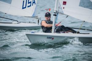 Anna Tunnicliffe (Pittsburgh, Penn.), Laser Radial - Sailing World Cup Miami photo copyright Jen Edney / US Sailing Team taken at  and featuring the  class