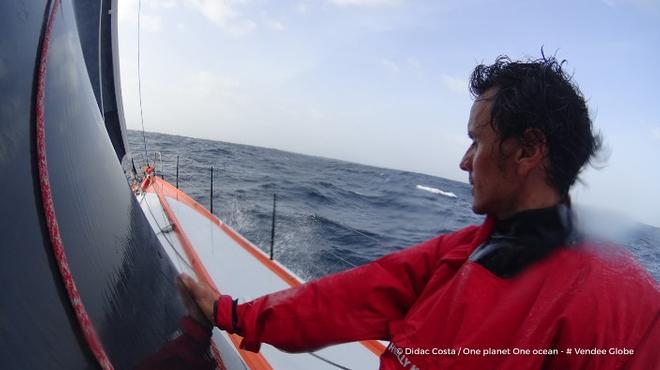 Didac Costa takes 14th place - Vendée Globe © Didac Costa / One Planet One Ocean /Vendée Globe