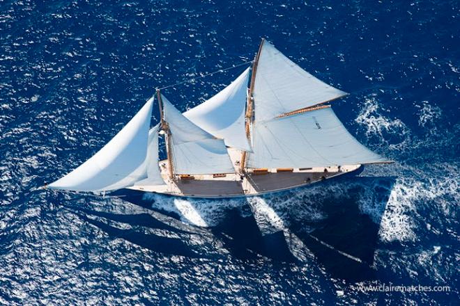 One of the classics eager to return is the 55m Elena. - The Superyacht Cup © Claire Matches http://www.clairematches.com
