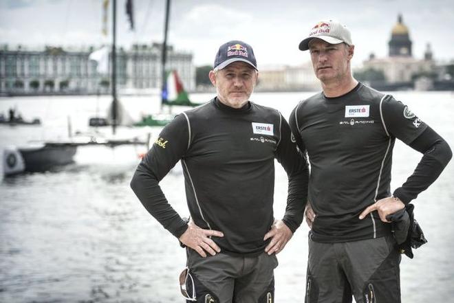 Two-time Olympic gold medalists, Hagara and Steinacher, will lead Red Bull Sailing Team in what will be its seventh year competing in the Extreme Sailing Series. © Predrag Vuckovic
