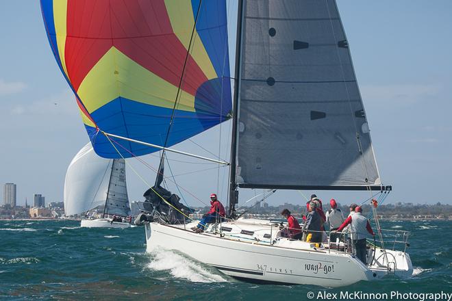 Gary Mackinven's Way2Go certainly is - First under AMS on the day and for the series overall! (Div2) - 2016/17 Club Marine Series ©  Alex McKinnon Photography http://www.alexmckinnonphotography.com