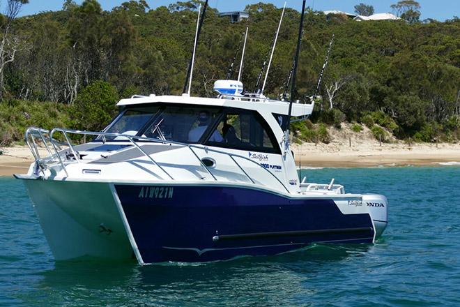 Sailfish 2800 Platinum – Australian Premiere: The 2017 Sailfish 2800 Platinum ticks all the boxes for the angler, and was built with one clear objective: the ultimate blue water fishing performance available on a trailer in Australia © Gold Coast Marine Expo www.gcmarineexpo.com.au