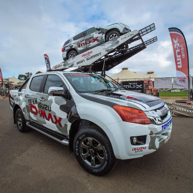 Isuzu UTE Iron Summit: Mrs Brown said boat show visitors would be able to come and join the Team D-Max professional drivers and take on the world’s steepest 4WD ramp – the 45-degree Iron Summit – free at this year’s event © Gold Coast Marine Expo www.gcmarineexpo.com.au