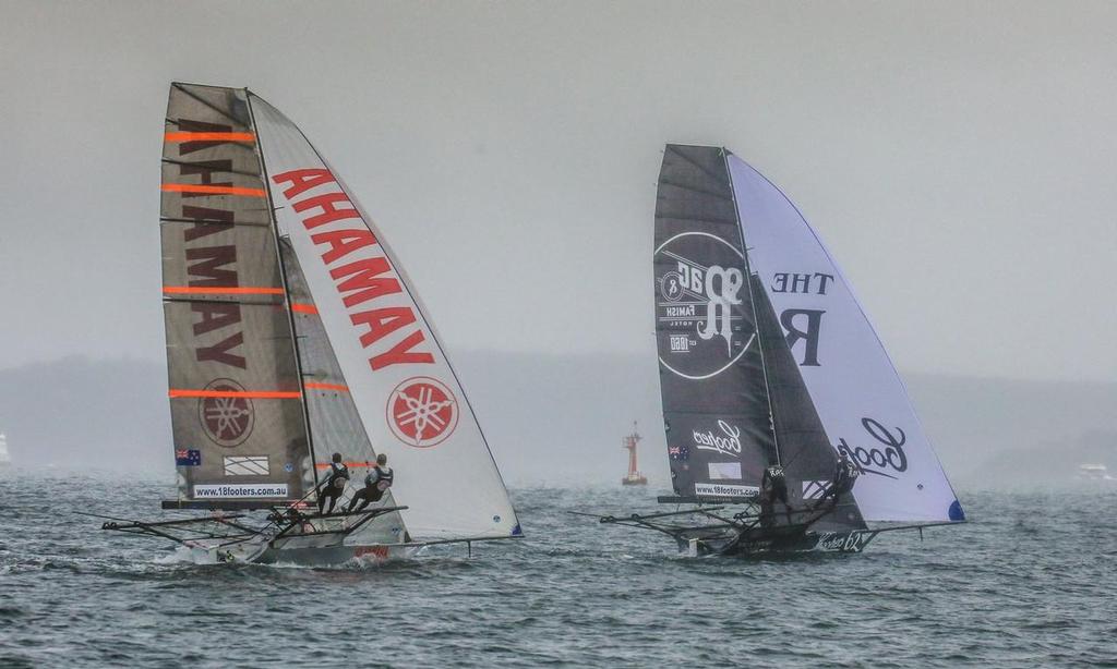  - Race 1 - 2017 JJ Giltinan Trophy 18ft Skiff Championship, February 25, 2017 photo copyright Michael Chittenden  taken at  and featuring the  class