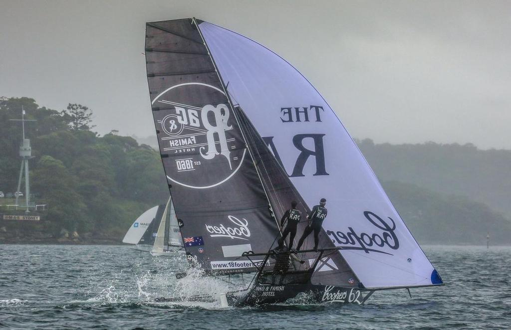  - Race 1 - 2017 JJ Giltinan Trophy 18ft Skiff Championship, February 25, 2017 photo copyright Michael Chittenden  taken at  and featuring the  class