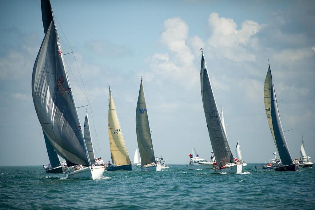 Saint Petersburg, Florida-February 2017 - St. Petersburg - Habana Race. February 28, hosted by St Petersburg Yacht Club. photo copyright Paul Todd/Outside Images http://www.outsideimages.com taken at  and featuring the  class
