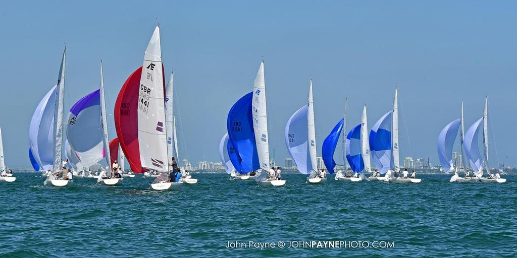 2017 Etchells Midwinter Championship photo copyright John Payne taken at  and featuring the  class