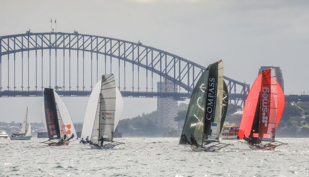  - Race 5 - JJ Giltinan Trophy 18ft Skiff Championship, March 2, 2017 photo copyright Michael Chittenden  taken at  and featuring the  class