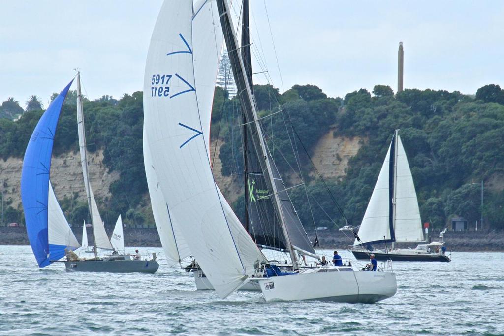 Start SSANZ Two Man Round North Island race Auckland.  February 16, 2017 photo copyright Richard Gladwell www.photosport.co.nz taken at  and featuring the  class