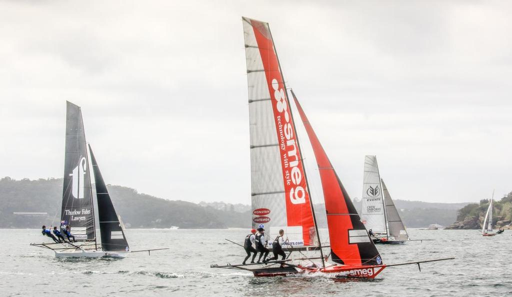 Racing-5 - Invitation race - 2017 JJ Giltinan Trophy 18ft Skiff Championship photo copyright Michael Chittenden  taken at  and featuring the  class