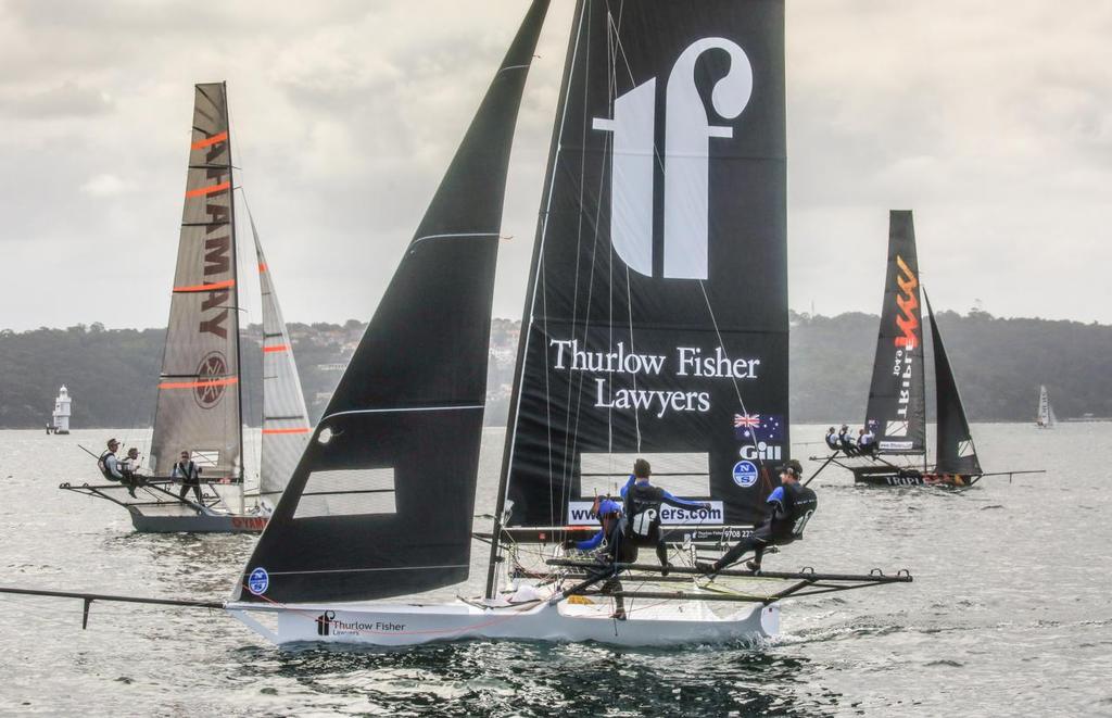 Thurlow Fisher - Invitation race - 2017 JJ Giltinan Trophy 18ft Skiff Championship photo copyright Michael Chittenden  taken at  and featuring the  class