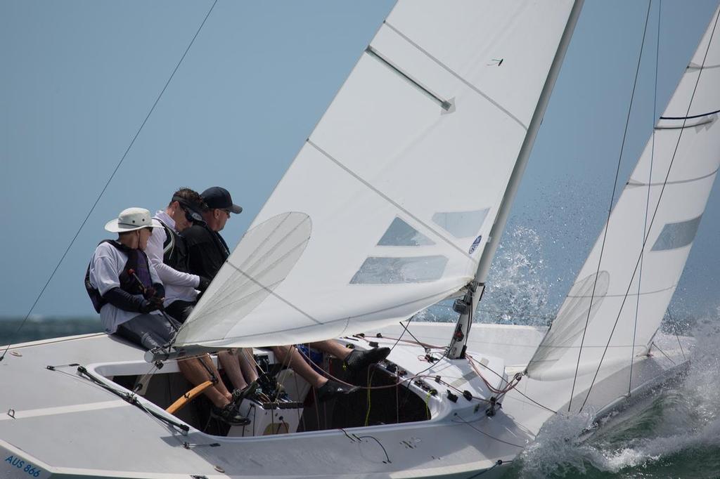 The Project are new to Etchells and this was their first regatta! Well done… - 2017 Etchells Brisbane Championship photo copyright Kylie Wilson Positive Image - copyright http://www.positiveimage.com.au/etchells taken at  and featuring the  class