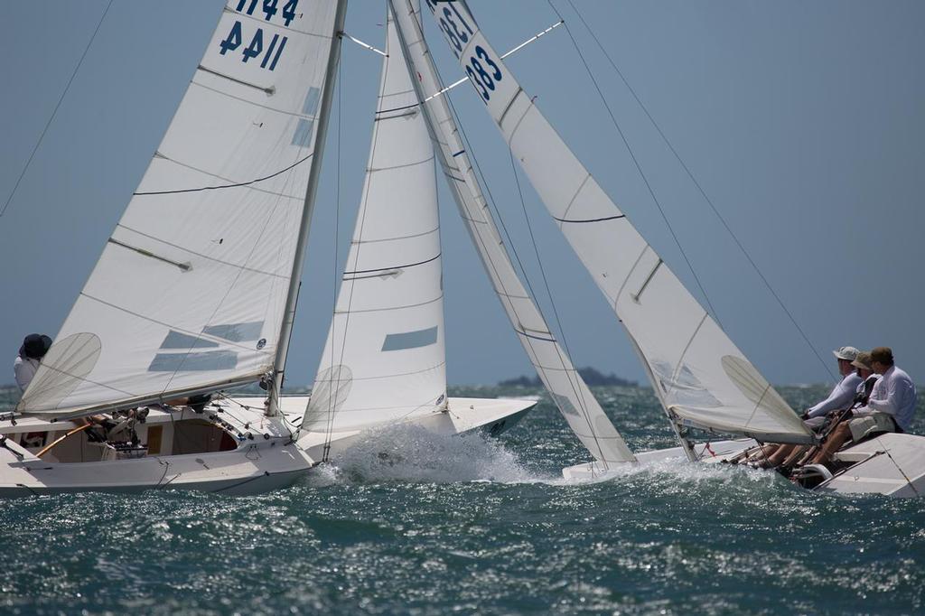 John Bertrand’s original Triad (1383) has a new owner who calls Brisbane home and is mounting a tilt at the Worlds. - 2017 Etchells Brisbane Championship photo copyright Kylie Wilson Positive Image - copyright http://www.positiveimage.com.au/etchells taken at  and featuring the  class