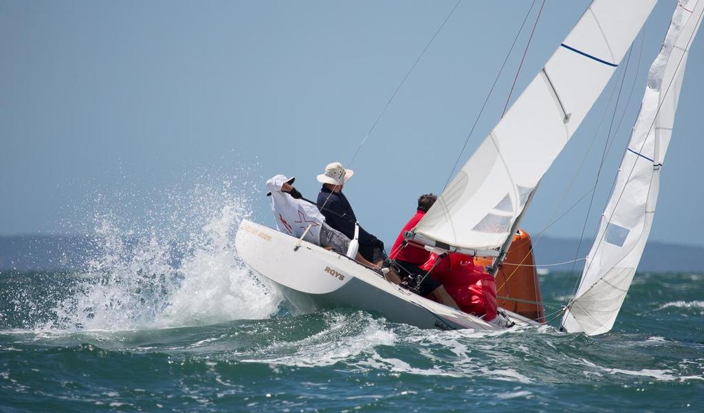 Waterloo Too relishing the conditions. - 2017 Etchells Brisbane Championship photo copyright Kylie Wilson Positive Image - copyright http://www.positiveimage.com.au/etchells taken at  and featuring the  class