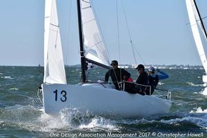 Feb 26 2017 - Quantum J/70 Midwinter Championship 2017 photo copyright Christopher Howell taken at  and featuring the  class