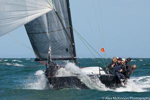 Scarlet Runner was first under IRC and AMS on the day and leads IRC overall in Div2. - 2016/17 Club Marine Series photo copyright  Alex McKinnon Photography http://www.alexmckinnonphotography.com taken at  and featuring the  class