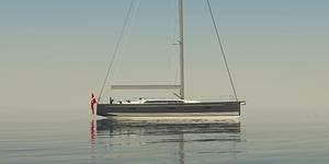 Xp 50 with new 'black grey' hull colour photo copyright X-Yachts taken at  and featuring the  class
