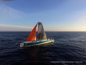 Photo sent from the boat Foresight Natural Energy, on February 17th, 2017 - Vendee Globe 2016-2017 photo copyright Conrad Colman / Foresight Energy / Vendée Globe taken at  and featuring the  class