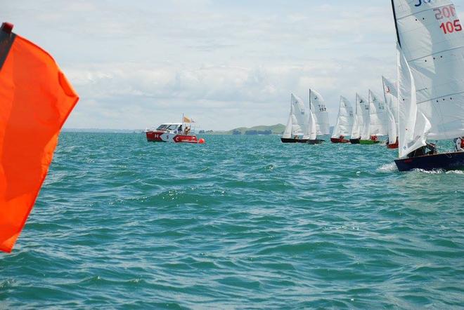 Lining up for a start - 2017 Jollyboat Nationals © HSC HSC