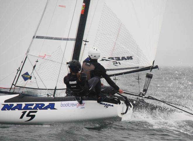 Gusty conditions were a challenge for the young sailors - Kurnell Catamaran Club Youth Regatta © Leanne Gould