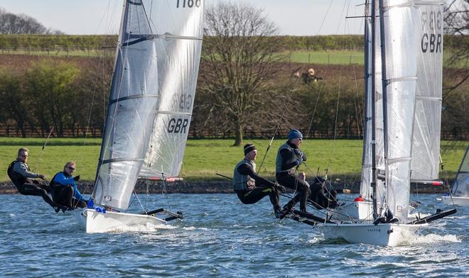 Close up wind bunch - RS800 Spring Championship © Tim Olin