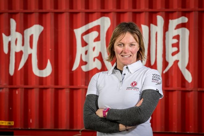 Marie Riou - Dongfeng Race Team - Volvo Ocean Race © Eloi Stichelbaut / Dongfeng Race Team