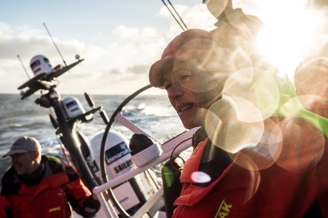 Carolijn Brouwer - Dongfeng Race Team – Volvo Ocean Race © Martin Keruzoré / Volvo Ocean Race