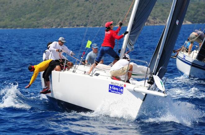 Crews and boats from around the world are arriving for the 46th annual BVI Spring Regatta © Todd VanSickle / BVI Spring Regatta http://www.bvispringregatta.org