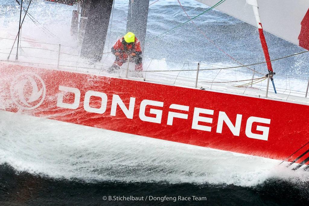  - Dongfeng Race Team - off Brittany coast, March 2017 photo copyright Benoit Stichelbaut / Dongfeng Race Team taken at  and featuring the  class