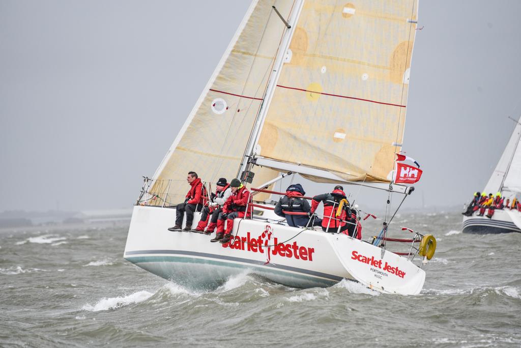 IRC3 Scarlett Jester - 2017 Helly Hansen Warsash Spring Series photo copyright Andrew Adams taken at  and featuring the  class