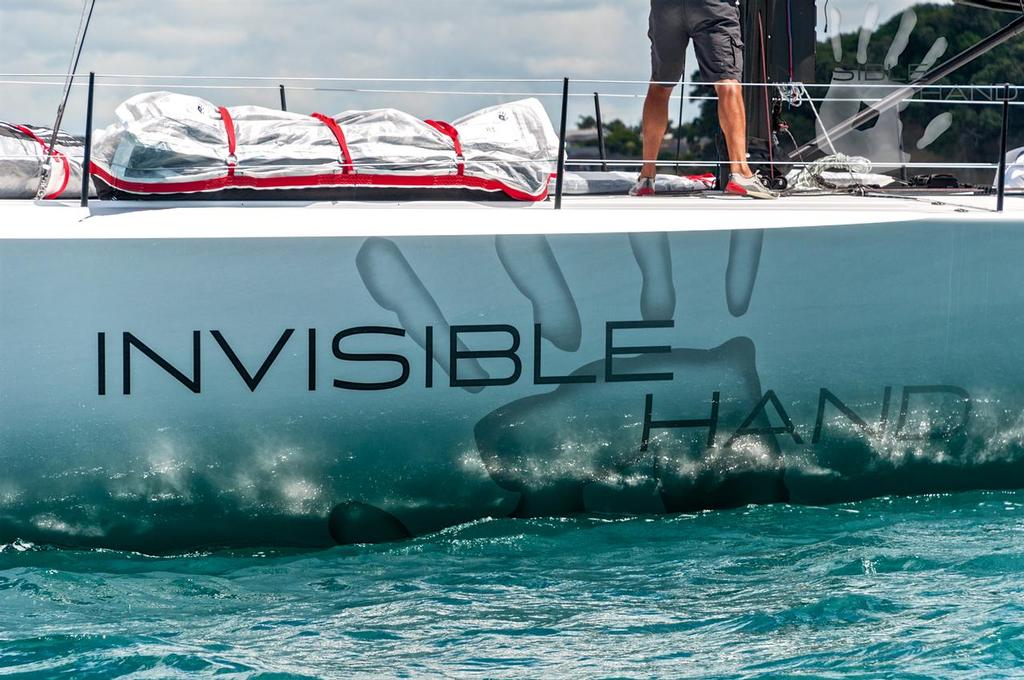  - Invisible Hand on sea trials in the Hauraki Gulf, January 2017 photo copyright Darren McManaway taken at  and featuring the  class