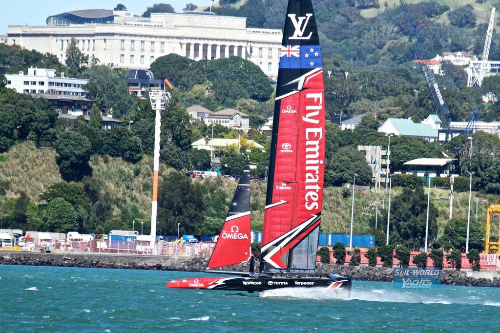  - Emirates Team NZ - Waitemata Harbour - March 15, 2017 © Richard Gladwell www.photosport.co.nz