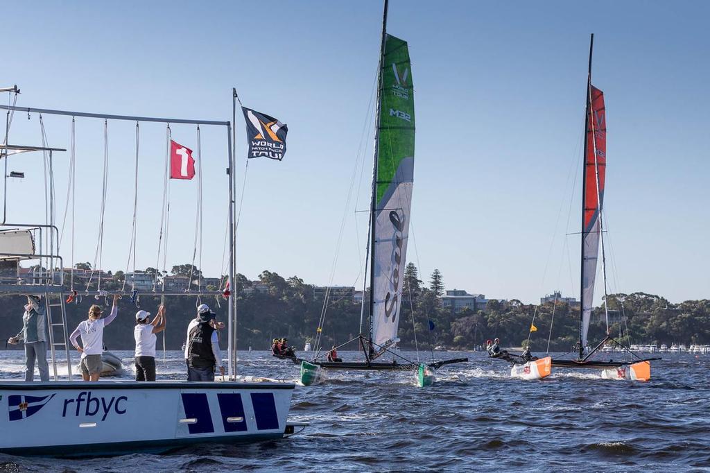 WMRT Match Cup Australia, Royal Freshwater Bay, Perth, WA. 24th March 2017. photo copyright Ian Roman / WMRT taken at  and featuring the  class