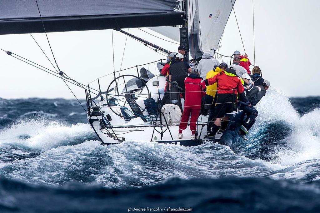 Giddy Up moment for Paul and the crew on Balance. - Sydney Harbour Regatta © Andrea Francolini