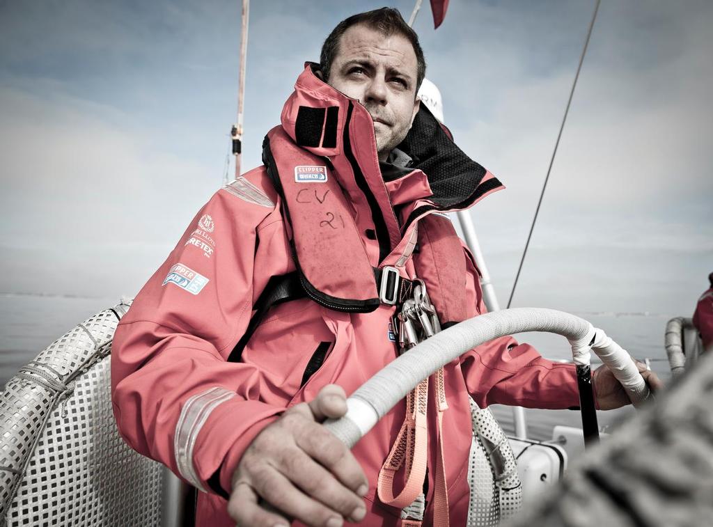 Clipper 2017-18 Race skipper Tristan Brooks photo copyright Clipper Round The World Yacht Race http://www.clipperroundtheworld.com taken at  and featuring the  class