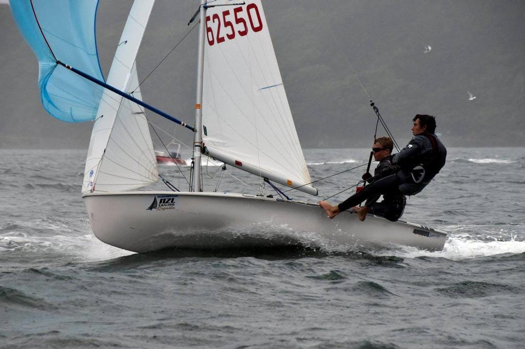 Sciewe & Baynes - 3rd Overall - NZ 420 Nationals 2017 photo copyright Irina Winsley taken at  and featuring the  class