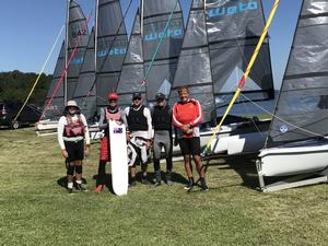 NSW Weta Team for the World Masters Games - Lake Illawarra Weta Sailing Camp photo copyright Paul White taken at  and featuring the  class
