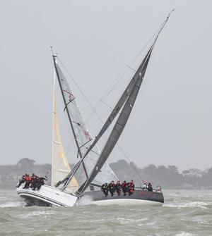 IRC1 Jitterbug and IRC2 Dusty P - 2017 Helly Hansen Warsash Spring Series photo copyright Andrew Adams taken at  and featuring the  class