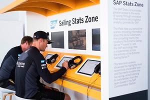 SAP has been Official Technical Partner to the Extreme Sailing Series™ since 2012, providing cutting edge insights to sailors, coaches, spectators and the media through SAP Sailing Analytics. photo copyright Lloyd Images http://lloydimagesgallery.photoshelter.com/ taken at  and featuring the  class