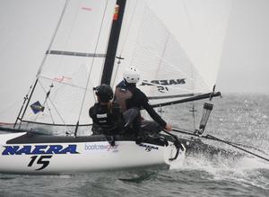 Gusty conditions were a challenge for the young sailors - Kurnell Catamaran Club Youth Regatta photo copyright Leanne Gould taken at  and featuring the  class