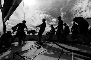 Onboard Beau Geste TP52 training - Australian Yachting Championship photo copyright Andrea Francolini taken at  and featuring the  class