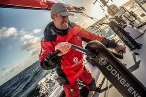 Stu Bannatyne has joined the Dongfeng Race Team – Volvo Ocean Race photo copyright Martin Keruzoré / Volvo Ocean Race taken at  and featuring the  class