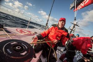 Marie Riou - Dongfeng Race Team – Volvo Ocean Race photo copyright Martin Keruzoré / Volvo Ocean Race taken at  and featuring the  class